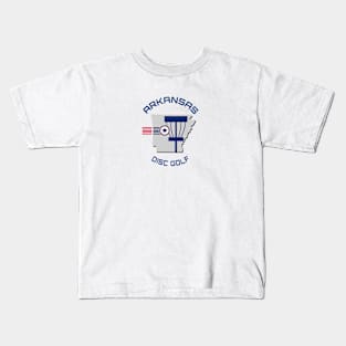 Arkansas Disc Golf - Shape Light Kids T-Shirt